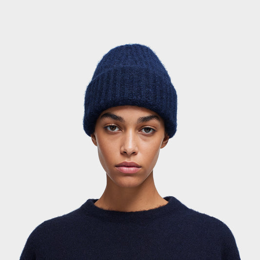 ALPAKA MÜTZE AVIATION BLUE