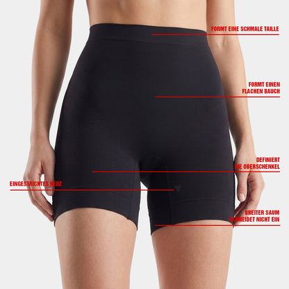 SHAPE SHORTS SEAMLESS BLACK