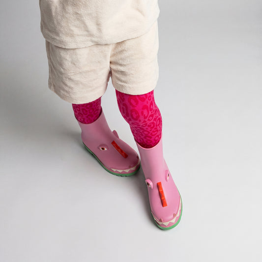 KIDS LEO80 PINK/RED